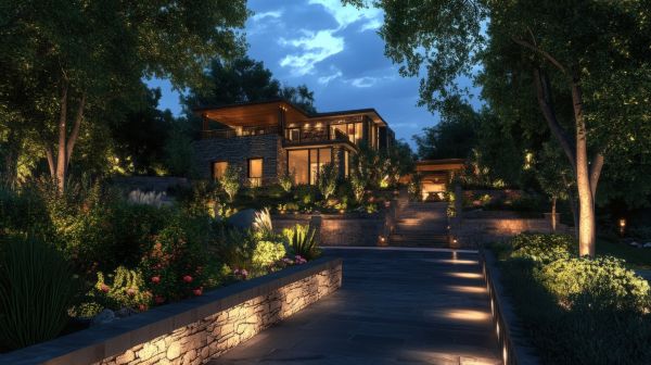 Omaha Landscape Lighting Service